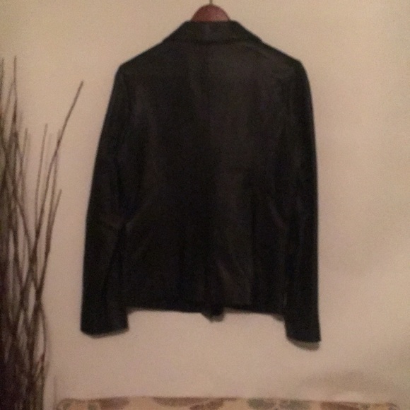 Leather blazer - Picture 2 of 2